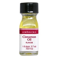 LO-25  Cinnamon Oil Flavor. Qty 2 Dram bottles