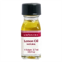 LO-42  Lemon Oil, Natural. Qty 2 Dram bottles