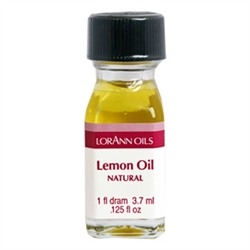 LO-42  Lemon Oil, Natural. Qty 2 Dram bottles