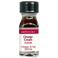 LO-51-12 Orange Cream Flavor. Qty 12 Dram bottles