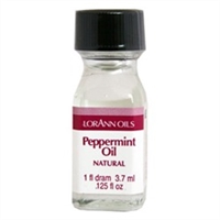 LO-57 Peppermint Oil, Natural. Qty 2 Dram bottles