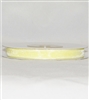 RN-11 Yellow sheer organza ribbon 1/4" x 25yds. 