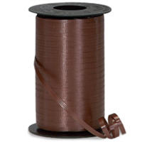 RS-18 Chocolate-curling ribbon spool  3/16in. x 500 yds.