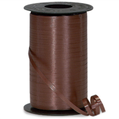 RS-18 Chocolate-curling ribbon spool  3/16in. x 500 yds.