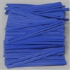 TP-02-100 Blue paper twist tie. 3 1/2" Length Quantity 100 