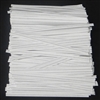 TP-05-100 White paper twist tie. 3 1/2" Length Quantity 100 