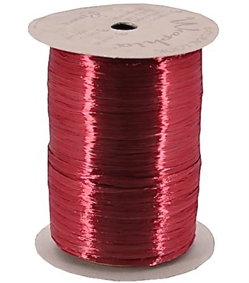 WRP-94 Burgundy Pearlized Wraphia 100 yards