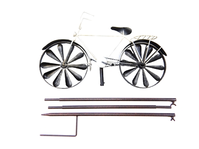 Bike Wind Spinner and Garden Stake and Windmill Wheels