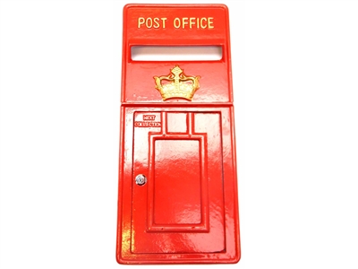 Royal mail front fascia cast metal post box