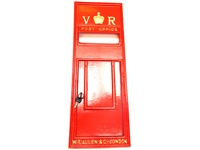 Royal mail front fascia cast metal post box