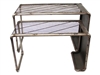 Industrial metal nest of tables