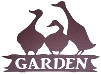 SK10540 - Garden Sign Stake - Duck Design