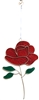 SK10592 - Resin Suncatcher - Red Rose Design
