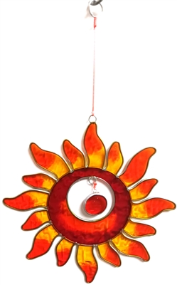 SK10601 - Resin Suncatcher - Fire Sun Design