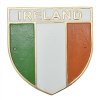 Cast Aluminium Plaque - Ireland Sign metal art