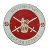 British army lest we forget sign metal wall art