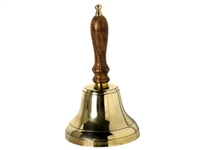 Brass school hand bell