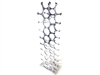 Floor Standing 27 Bottle Metal Wine Rack