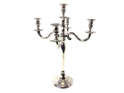 Table top candelabra candle holder