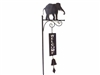 Ornament metal art sculpture welcome stake