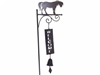 Ornament metal art sculpture welcome stake