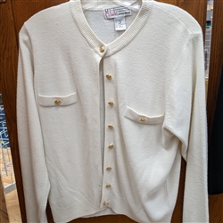 VINTAGE/Retro Milano Design Group Cream Cardigan