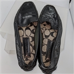 Coach Suellen Driving Black Patent Leather Shoes