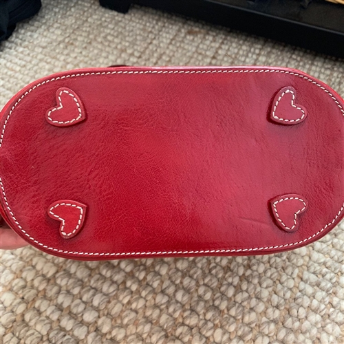 Best Brighton Red Leather Purse for sale