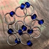 Wear On Earth Glass Bead O-Ring Stitch Markers