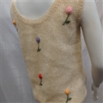 Cyn Les 1960's Vintage Women's Sweater Vest