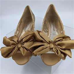 libby edelmam Gold Kendra Ballet Flats