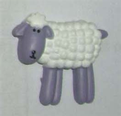 Sassy Skein: Sassy Sheep Button