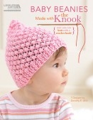 Baby Beanies made with the Knook