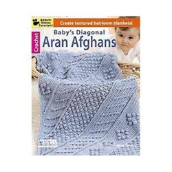 Crochet: Baby's Diagonal Aran Afghans