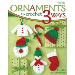 Ornaments to Crochet 3 Ways