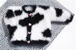 Friends, Inc. Child's Mustachio Cow Cardigan