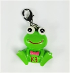 Sassy Skein: Freddy the Frog Zipper Pulls