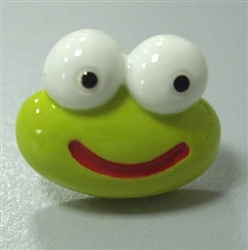 Sassy Skein Freddy Frog Button