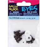 Animal Eyes Shank 9mm  Solid Black