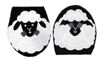 Lantern Moon: Peek-a-boo Sheep Toilet Seat Cover