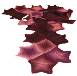 Modular Scarf with Ruffled Edges