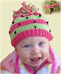Watermelon Hat and Booties
