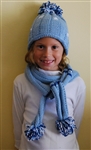 The Sassy Skein Snowflake Hat and Scarf Knitting Kit