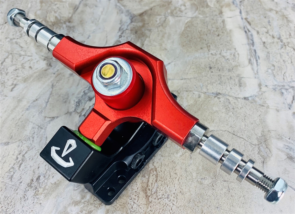 CNC Machined Billet 6061-T6 Downhill Trucks, Dont Trip DH-Cybins