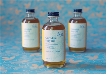 organic calendula baby oil unscented