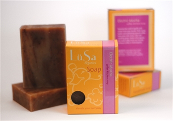 natural handmade organic coffee soap