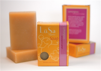 lemongrass ginger natural handmade organic soap