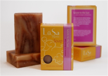 orange cinnamon natural handmade organic soap