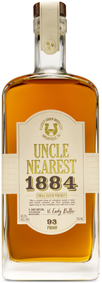 Uncle Nearest 1884 Small Batch Whiskey 93 proof (750ml)