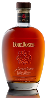 Four Roses Limited Edition Barrel Strength Bourbon 2021 Release 114 proof (750ml)